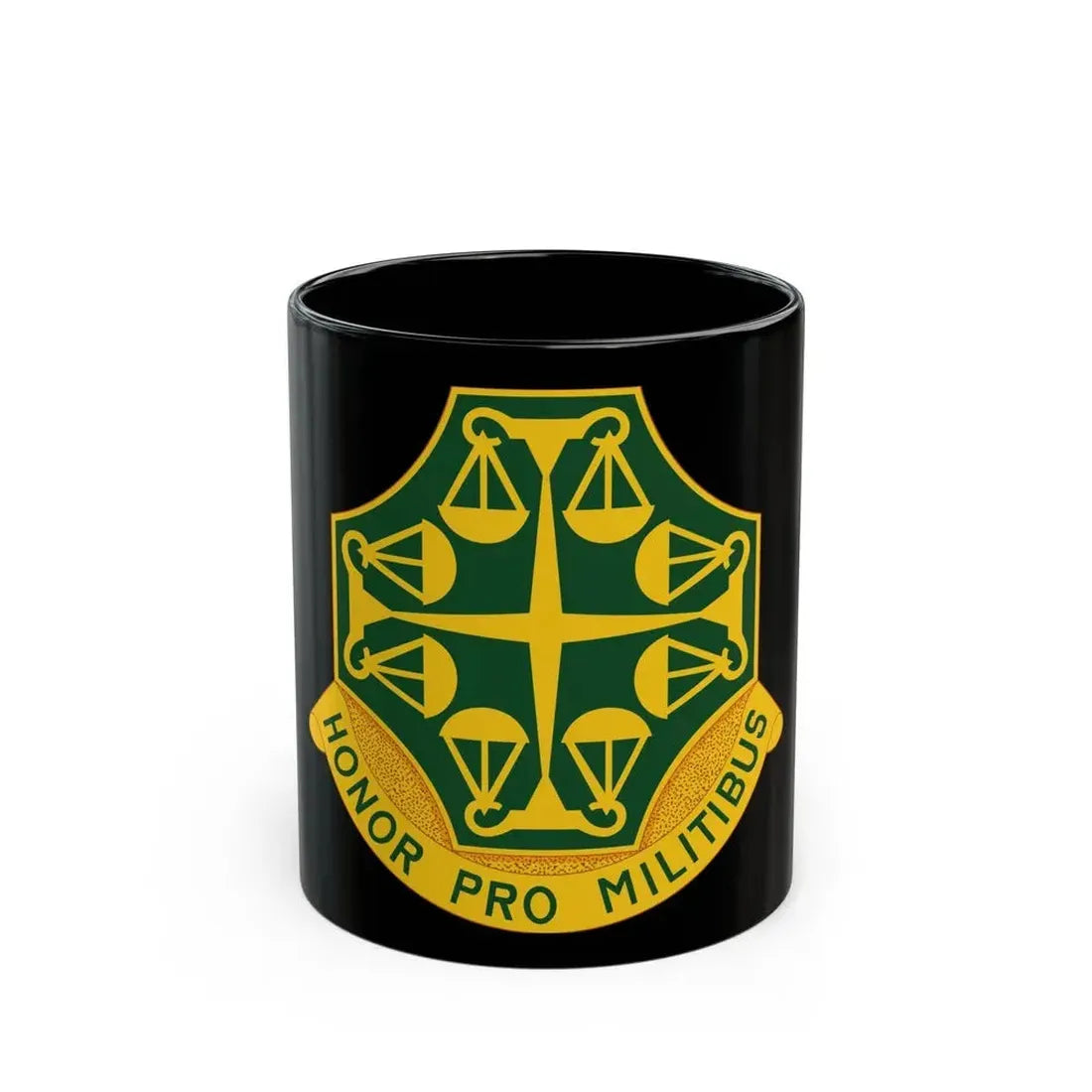 502 Military Police Battalion (U.S. Army) Black Coffee Mug - Go Mug Yourself