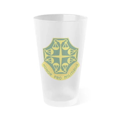 502 Military Police Battalion (U.S. Army) Frosted Pint Glass 16oz Default Title - Go Mug Yourself