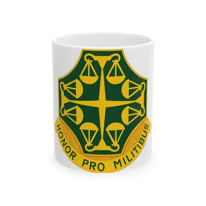 502 Military Police Battalion (U.S. Army) White Coffee Mug 11oz - Go Mug Yourself
