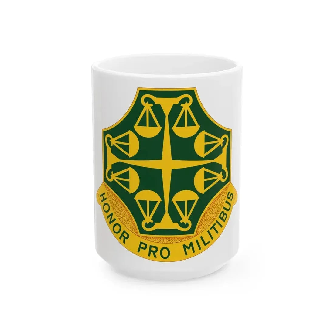 502 Military Police Battalion (U.S. Army) White Coffee Mug 15oz - Go Mug Yourself