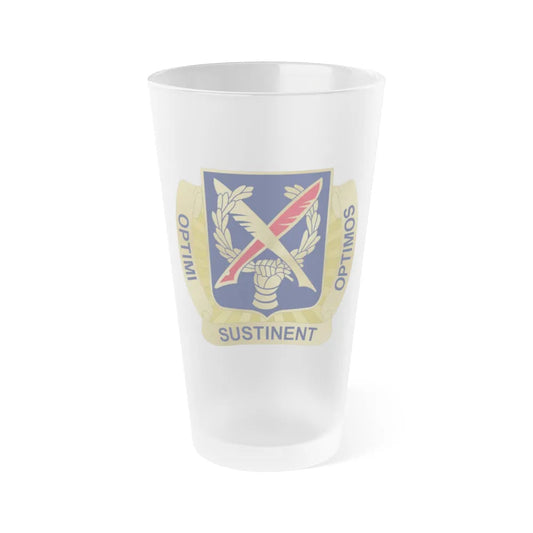 502 Personnel Services Battalion (U.S. Army) Frosted Pint Glass 16oz-Go Mug Yourself