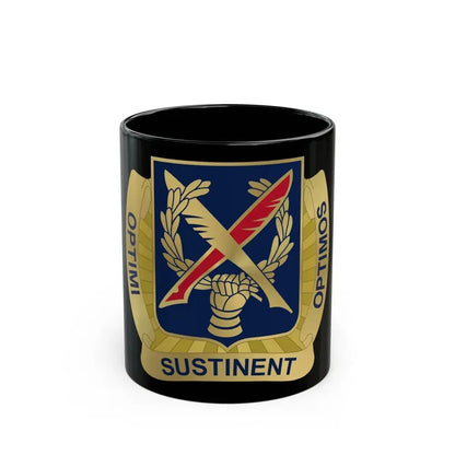 502 Personnel Services Battalion (U.S. Army) Black Coffee Mug 11oz - Go Mug Yourself