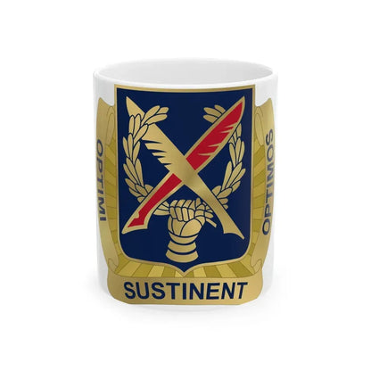 502 Personnel Services Battalion (U.S. Army) White Coffee Mug 11oz - Go Mug Yourself