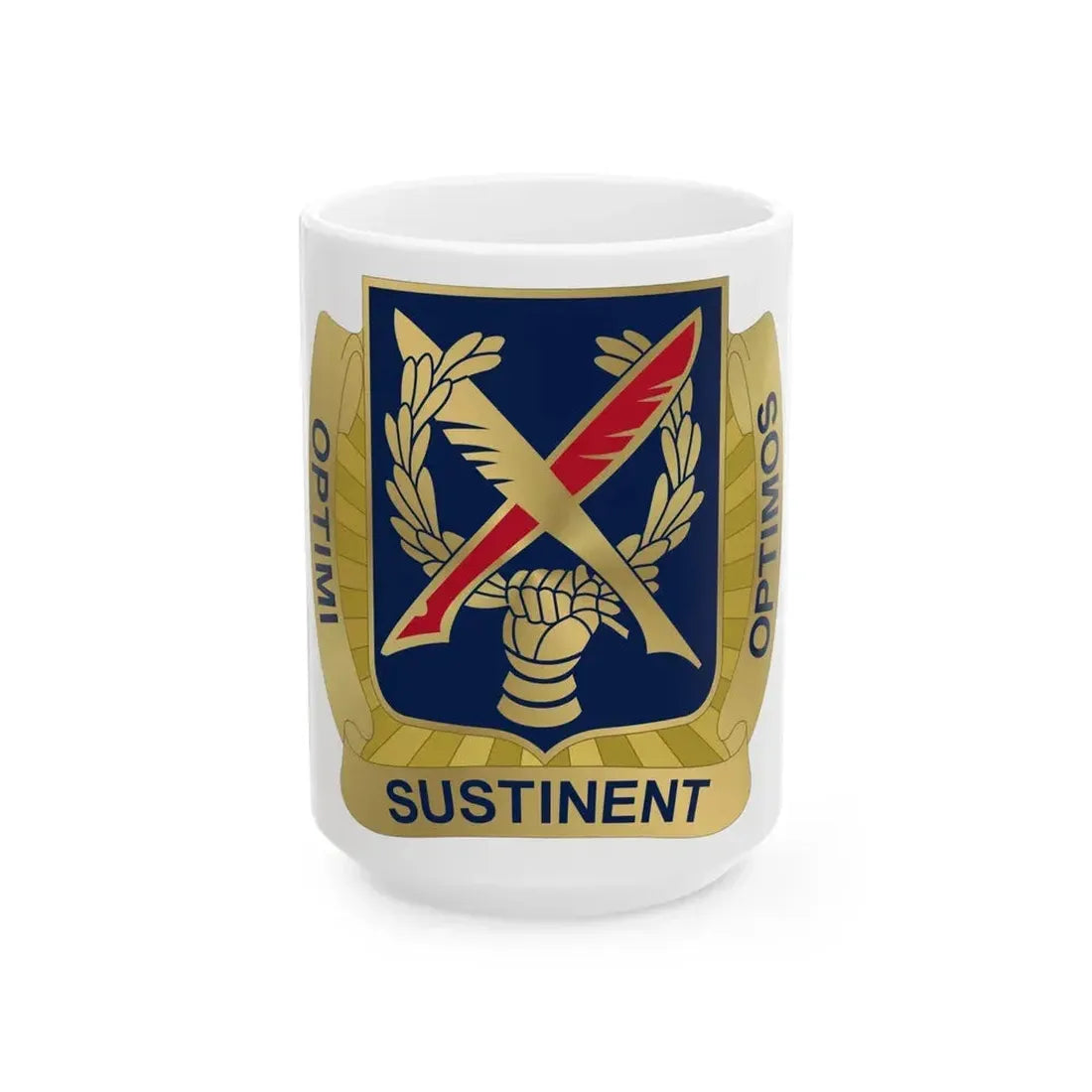 502 Personnel Services Battalion (U.S. Army) White Coffee Mug 15oz - Go Mug Yourself