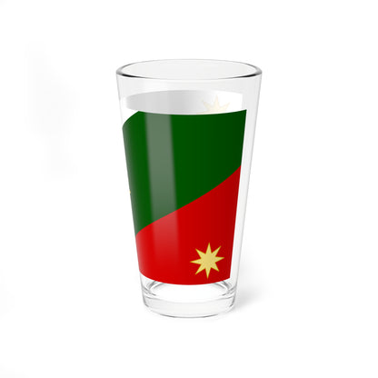 Bandera de las Tres Garantías (Mexico) Pint Glass 16oz