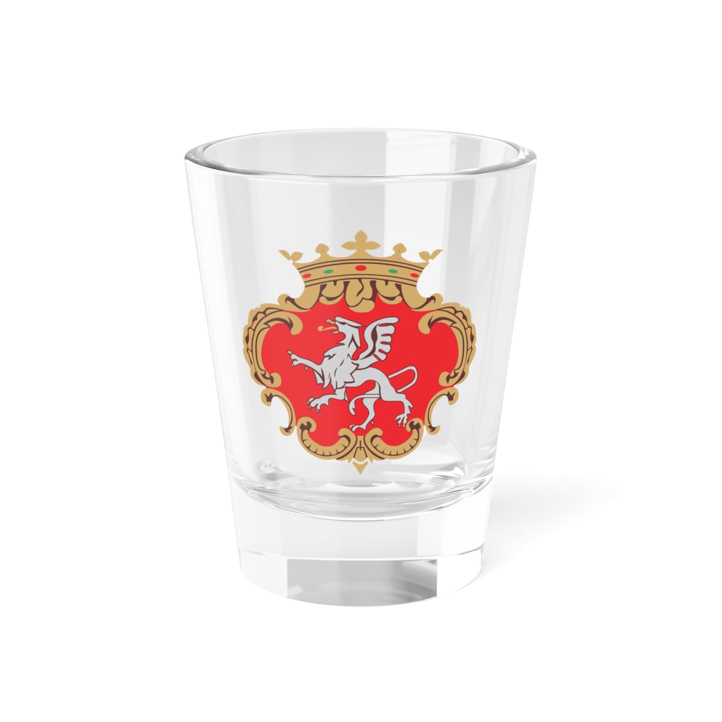 POL Brzesko COA 1 (Poland) (Coat of Arms) Shot Glass 1.5oz