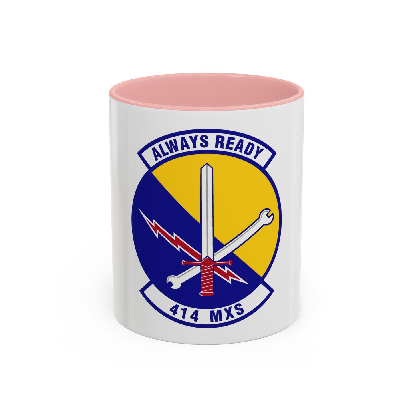 414th Maintenance Squadron (U.S. Air Force) Accent Coffee Mug