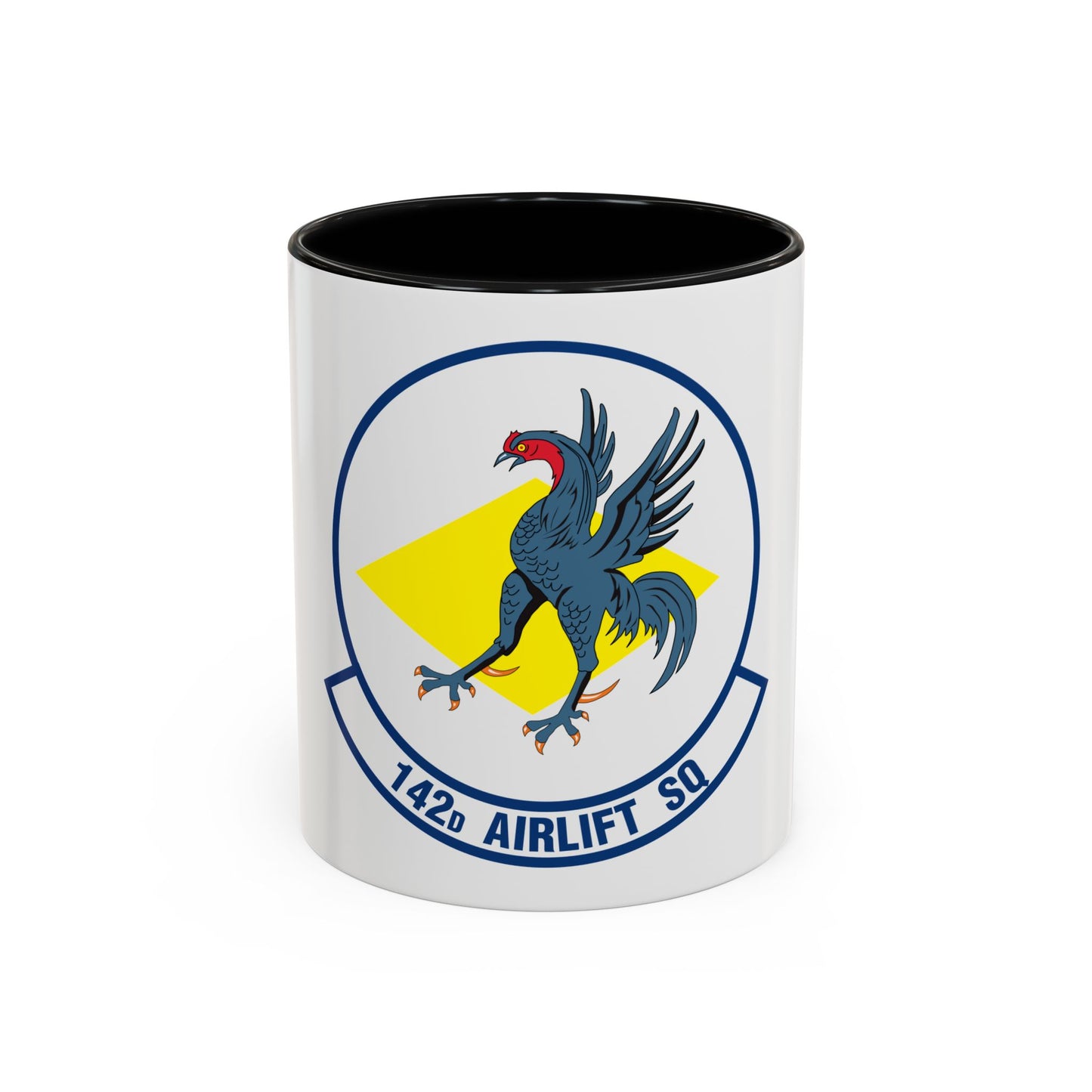 142 Airlift Squadron (U.S. Air Force) Accent Coffee Mug