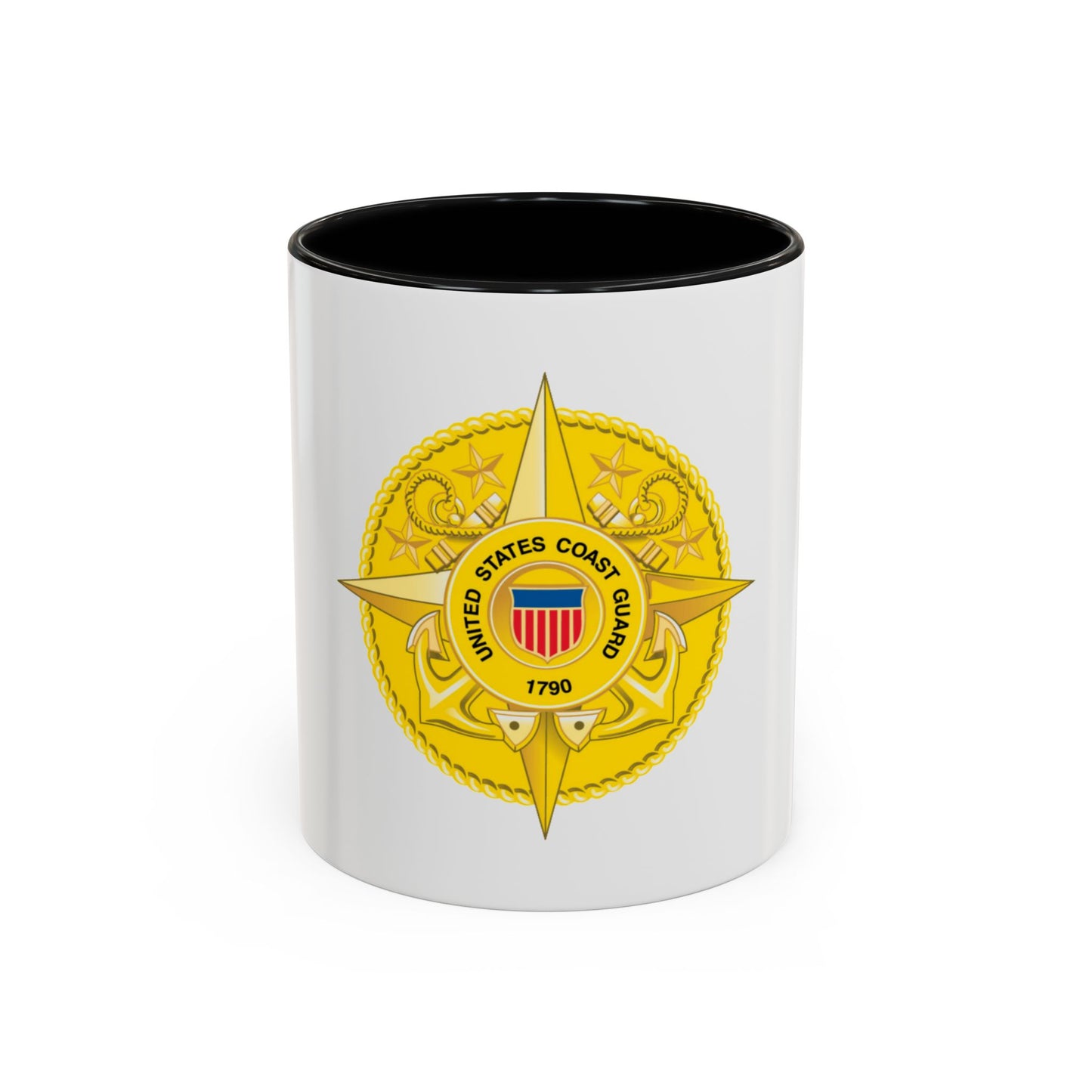 Commandant Staff (U.S. Coast Guard) Accent Coffee Mug