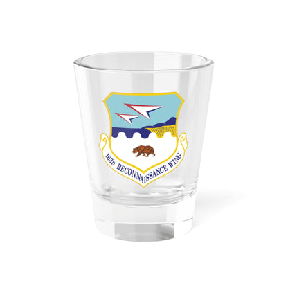 163d Reconnaissance Wing (U.S. Air Force) Shot Glass 1.5oz