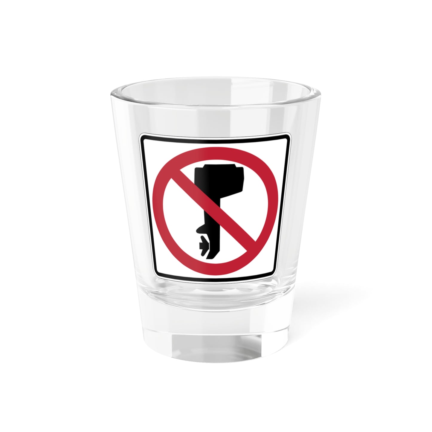 MUTCD-CA PS-147 (California) (Road Sign) Shot Glass 1.5oz