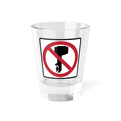 MUTCD-CA PS-147 (California) (Road Sign) Shot Glass 1.5oz