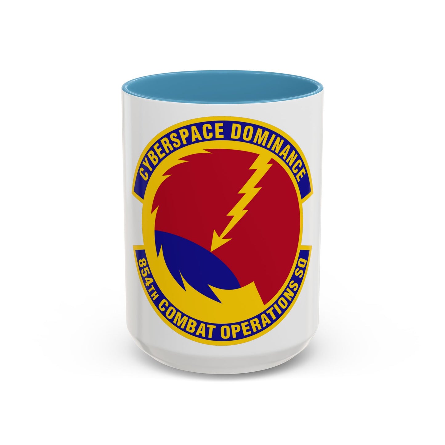 854 Combat Operations Squadron AFRC (U.S. Air Force) Accent Coffee Mug