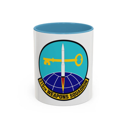 315 Weapons Squadron ACC (U.S. Air Force) Accent Coffee Mug