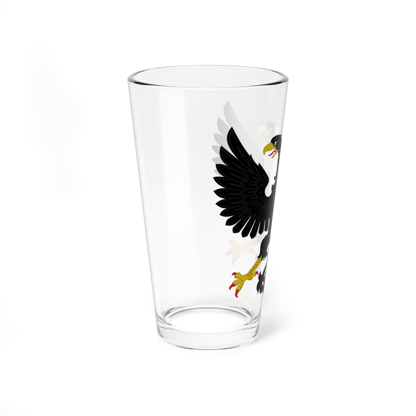Displayed double head eagle (Russia) (Coat of Arms) Pint Glass 16oz