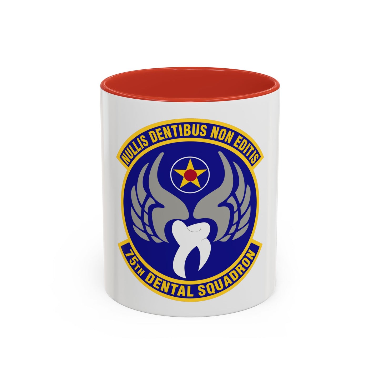 75th Dental Squadron (U.S. Air Force) Accent Coffee Mug