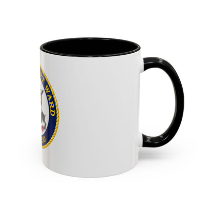 USCGC Robert Ward WPC 1130 (U.S. Coast Guard) Accent Coffee Mug