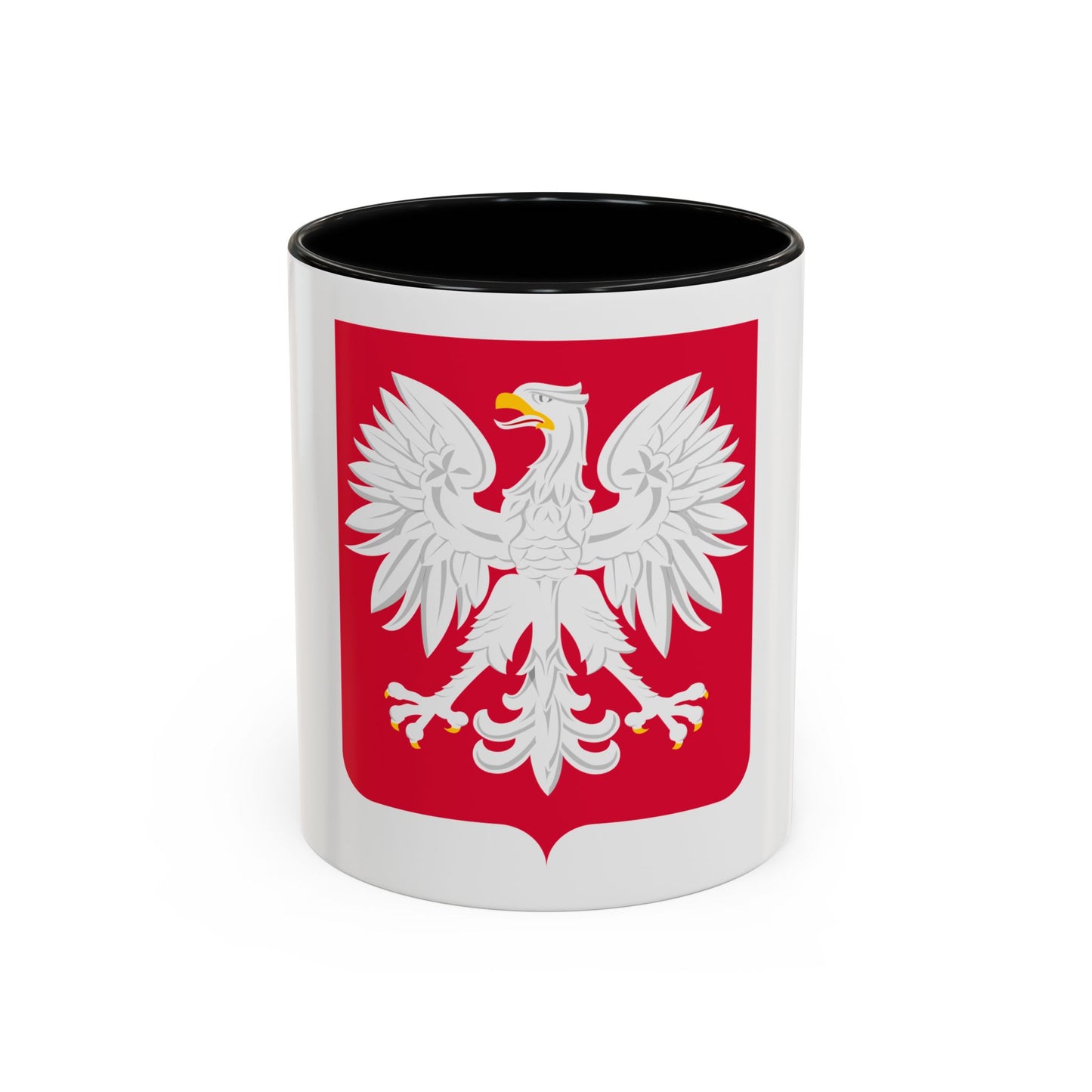 Coat of arms of Poland (1980-1990) - Accent Coffee Mug