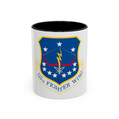 115th Fighter Wing (U.S. Air Force) Accent Coffee Mug