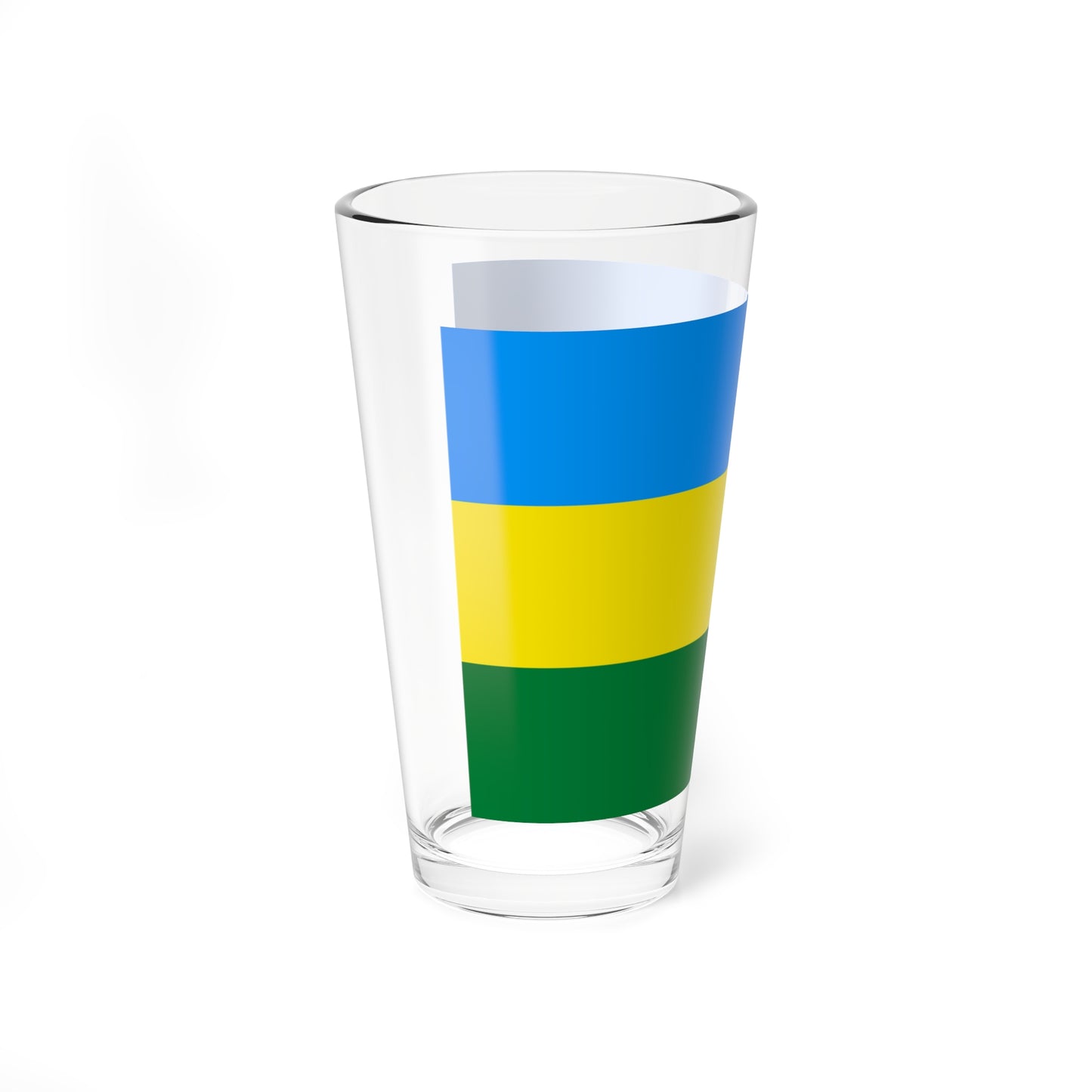 Flag of La Rivera Bolivia (Bolivia) Pint Glass 16oz
