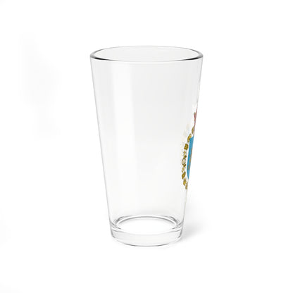 Imperial Coat of Arms of Iran Order of Charles III Variant (Iran) (Coat of Arms) Pint Glass 16oz