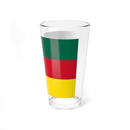 Bandera Mixe (Mexico) Pint Glass 16oz