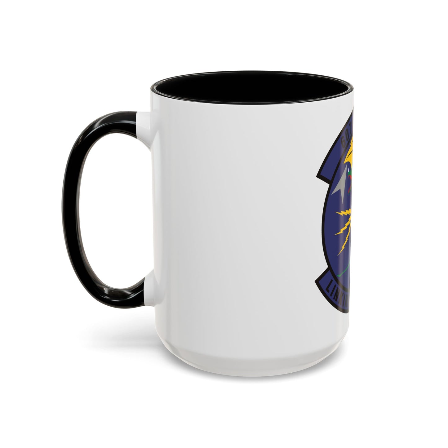 607th Air Communications Squadron (U.S. Air Force) Accent Coffee Mug