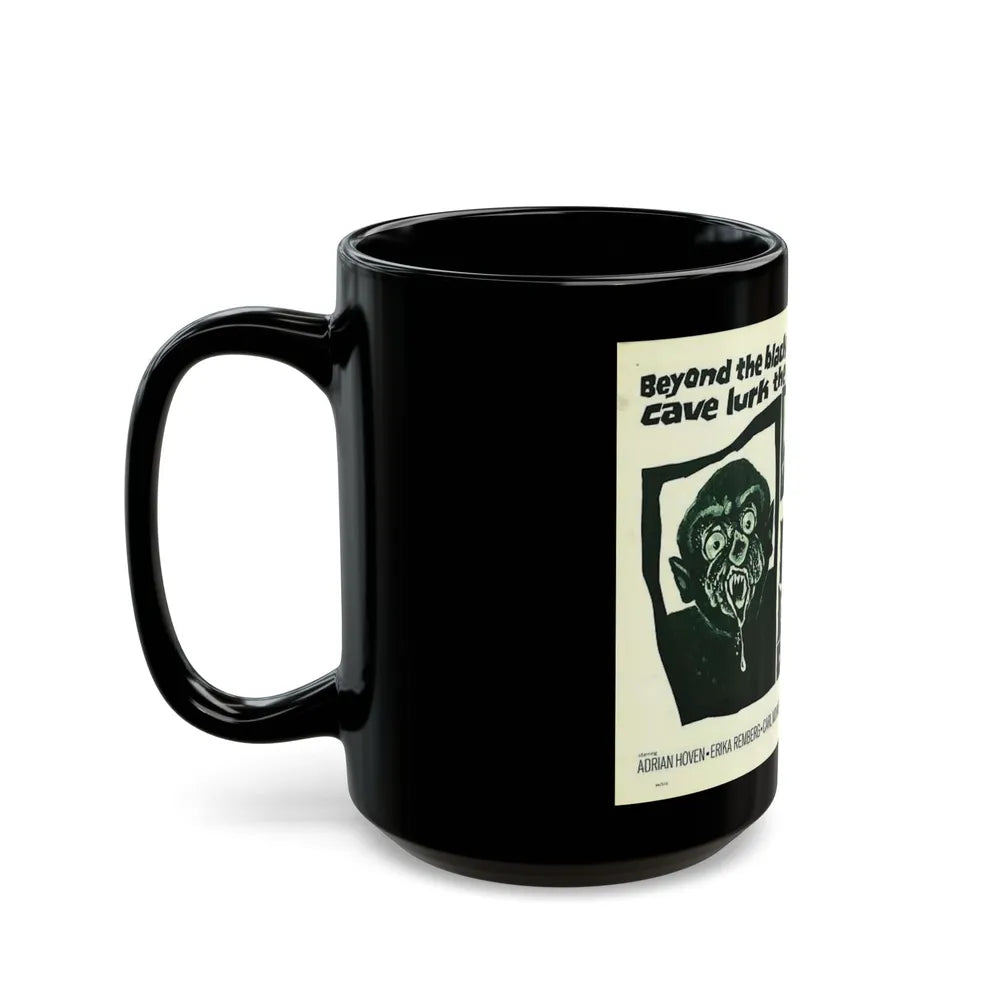 CAVE OF THE LIVING DEAD 1964 Movie Poster - Black Coffee Mug-Go Mug Yourself