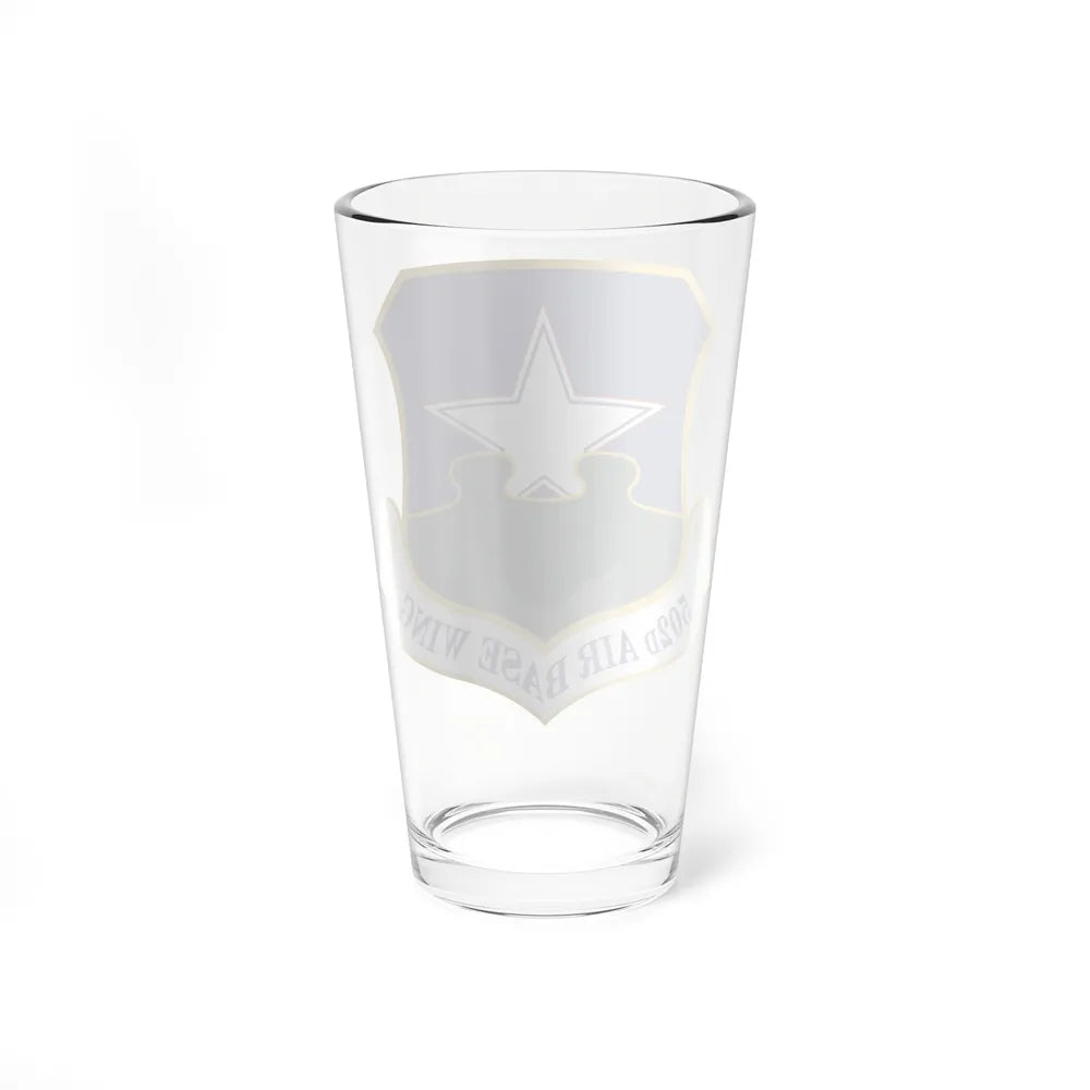 502d Air Base Wing (U.S. Air Force) Pint Glass 16oz-Go Mug Yourself