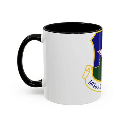 502d Air Base Wing (U.S. Air Force) Accent Coffee Mug - Go Mug Yourself