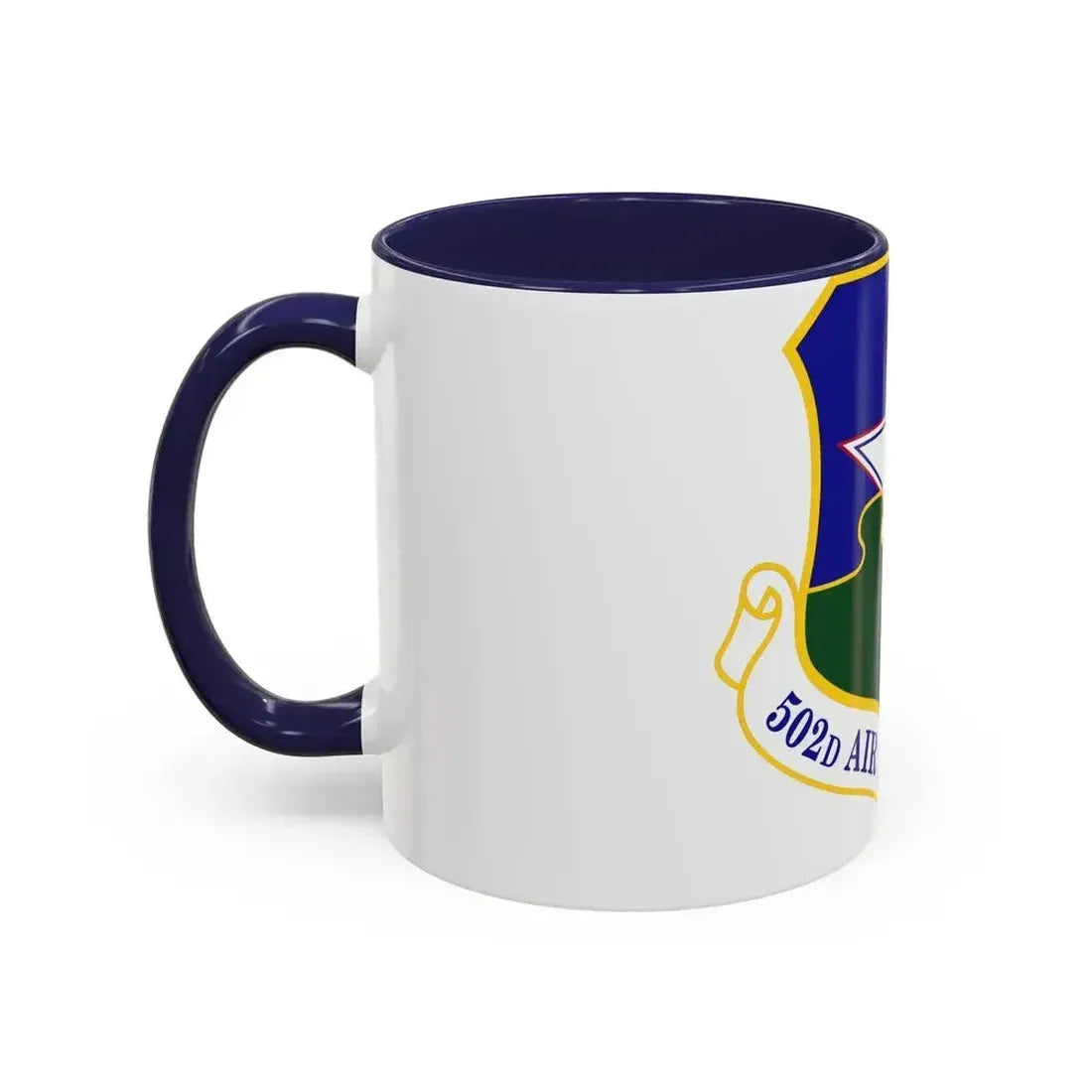 502d Air Base Wing (U.S. Air Force) Accent Coffee Mug - Go Mug Yourself