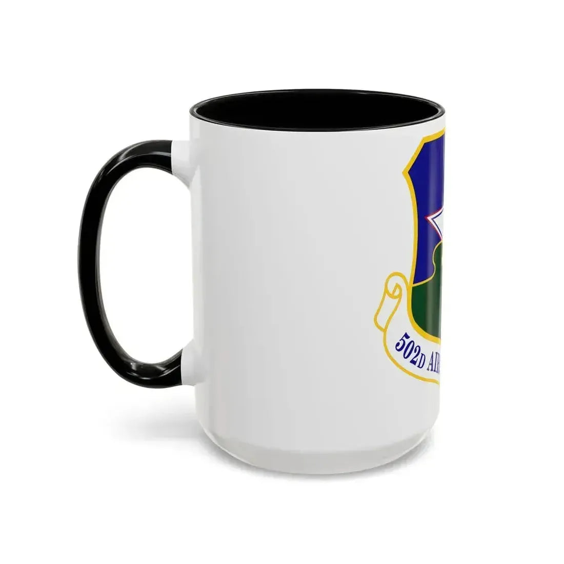 502d Air Base Wing (U.S. Air Force) Accent Coffee Mug - Go Mug Yourself