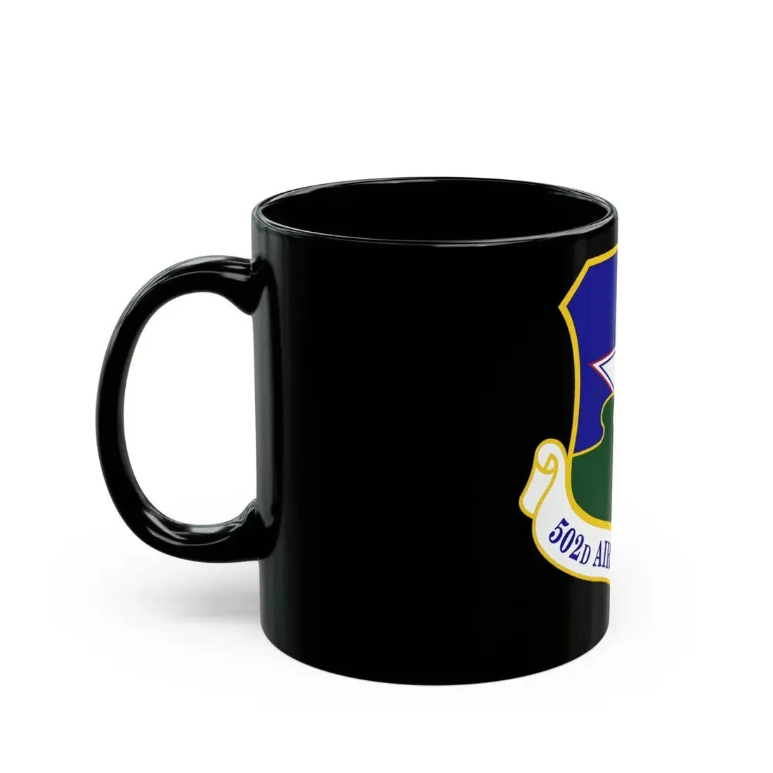 502d Air Base Wing (U.S. Air Force) Black Coffee Mug - Go Mug Yourself