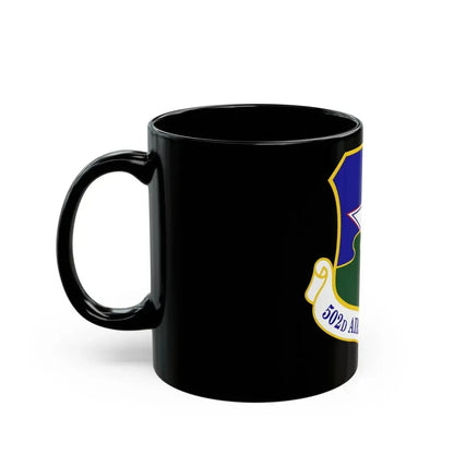 502d Air Base Wing (U.S. Air Force) Black Coffee Mug - Go Mug Yourself