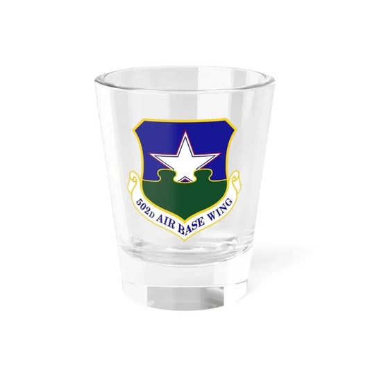 502d Air Base Wing (U.S. Air Force) Shot Glass 1.5oz 1.5oz - Go Mug Yourself