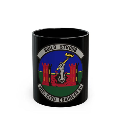 502d Civil Engineer Squadron (U.S. Air Force) Black Coffee Mug-11oz-Go Mug Yourself