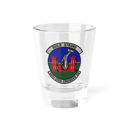 502d Civil Engineer Squadron (U.S. Air Force) Shot Glass 1.5oz 1.5oz - Go Mug Yourself