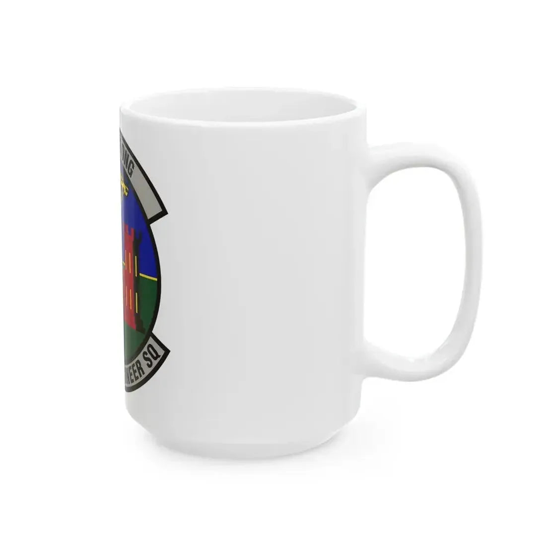 502d Civil Engineer Squadron (U.S. Air Force) White Coffee Mug - Go Mug Yourself