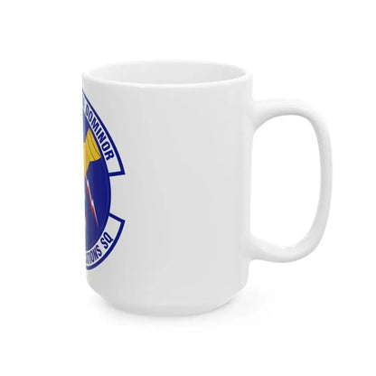502d Communications Squadron (U.S. Air Force) White Coffee Mug - Go Mug Yourself