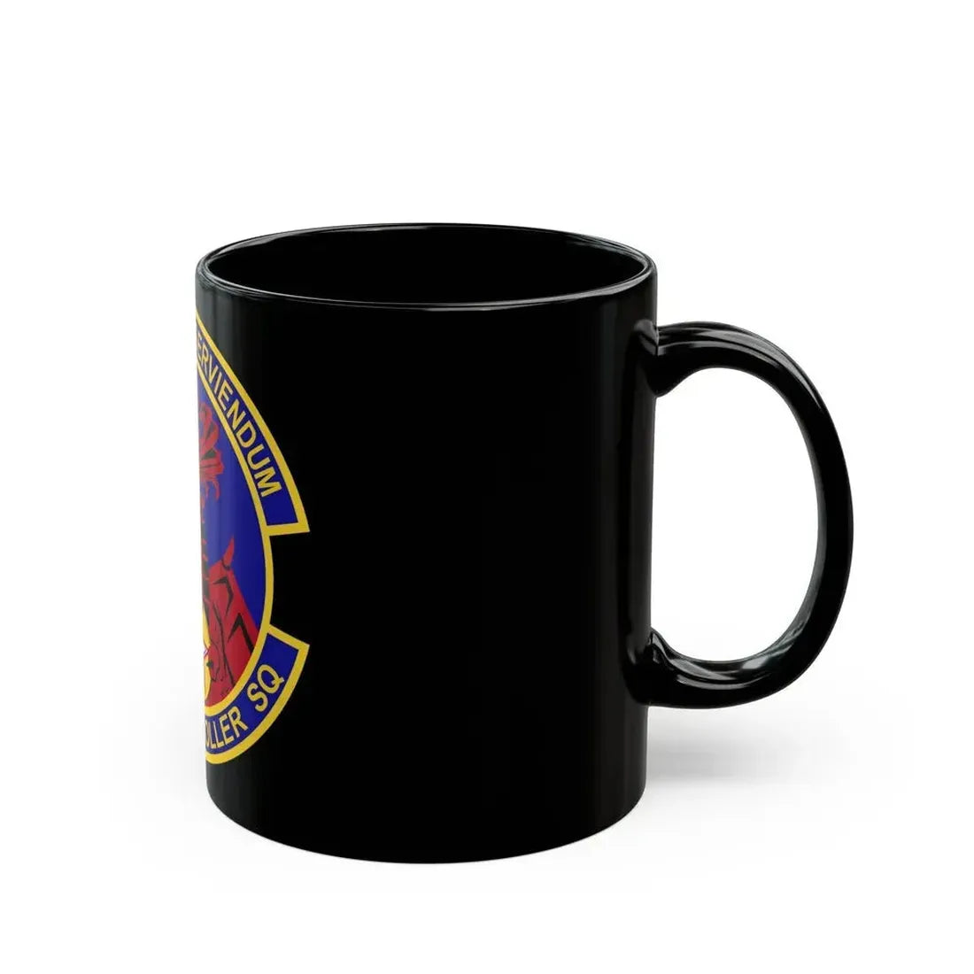 502d Comptroller Squadron (U.S. Air Force) Black Coffee Mug - Go Mug Yourself