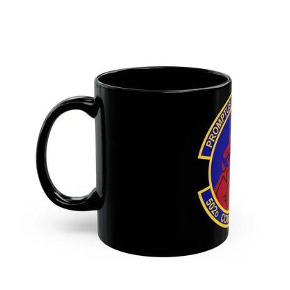 502d Comptroller Squadron (U.S. Air Force) Black Coffee Mug - Go Mug Yourself