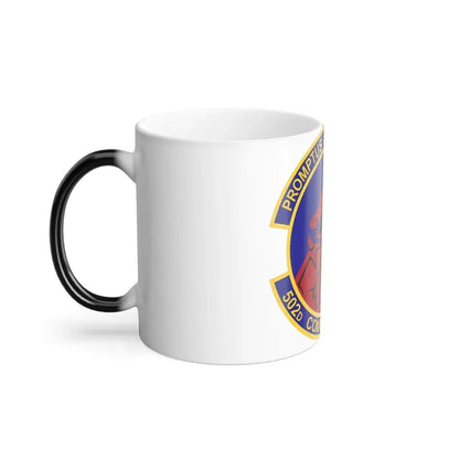 502d Comptroller Squadron (U.S. Air Force) Color Changing Coffee Mug - Go Mug Yourself