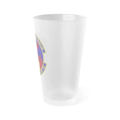 502d Comptroller Squadron (U.S. Air Force) Frosted Pint Glass 16oz - Go Mug Yourself