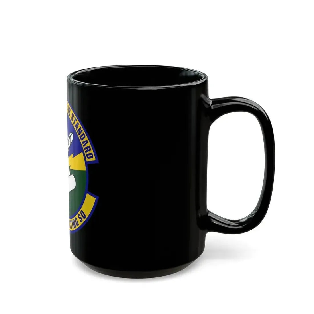 502d Contracting Squadron (U.S. Air Force) Black Coffee Mug - Go Mug Yourself