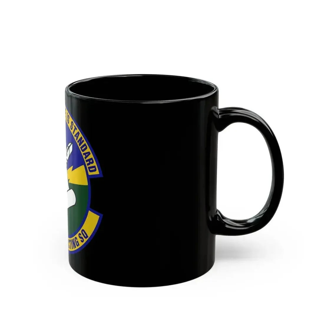 502d Contracting Squadron (U.S. Air Force) Black Coffee Mug - Go Mug Yourself