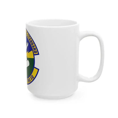 502d Contracting Squadron (U.S. Air Force) White Coffee Mug - Go Mug Yourself
