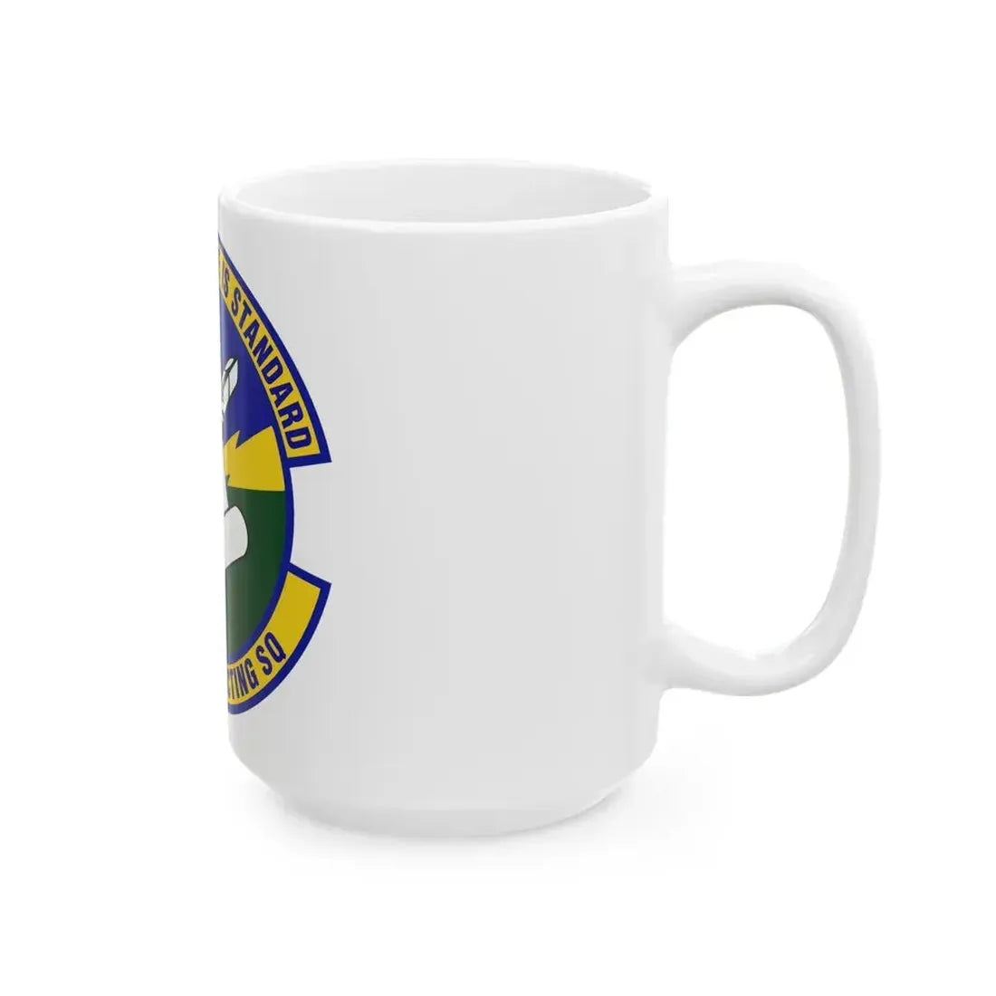 502d Contracting Squadron (U.S. Air Force) White Coffee Mug - Go Mug Yourself