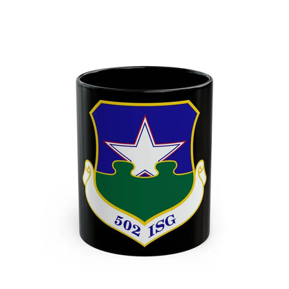 502d Installation Support Group (U.S. Air Force) Black Coffee Mug-11oz-Go Mug Yourself