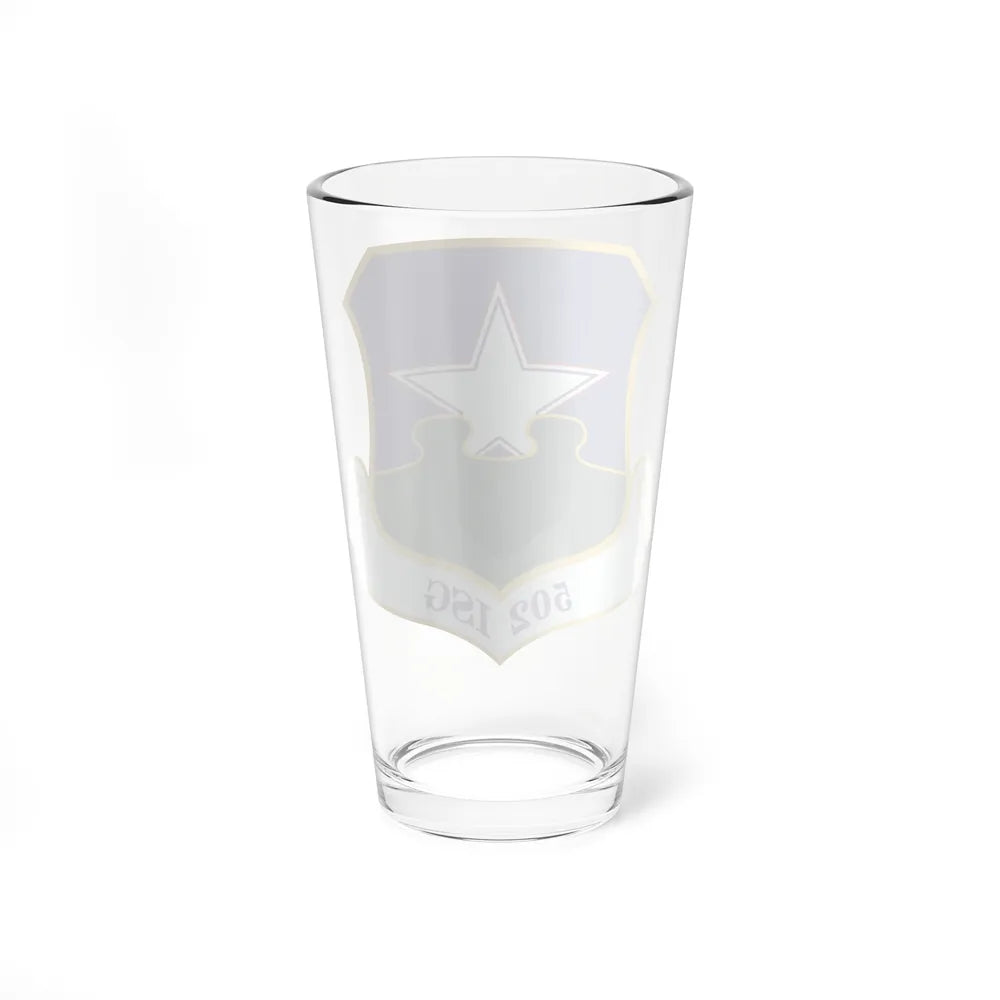 502d Installation Support Group (U.S. Air Force) Pint Glass 16oz-Go Mug Yourself