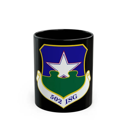 502d Installation Support Group (U.S. Air Force) Black Coffee Mug 11oz - Go Mug Yourself